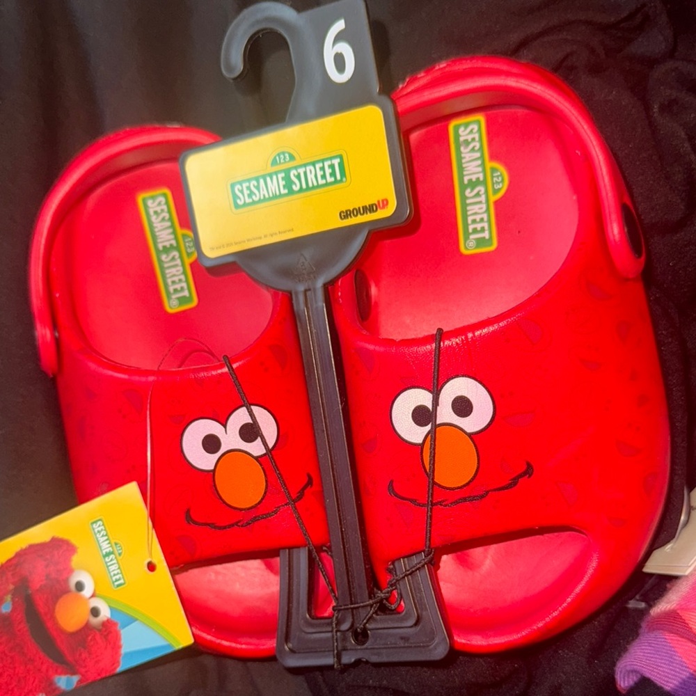 Sesame Street Elmo Red Kids' Clogs
